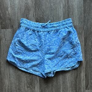 Athleta Girl Dive In Boardshorts Light Purple Print Size XL (14)